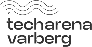 Techarena Varberg logo svart
