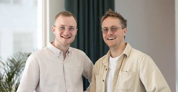 Alvin Strandberg och Charlie Skibsted. Foto: Maria Narevik