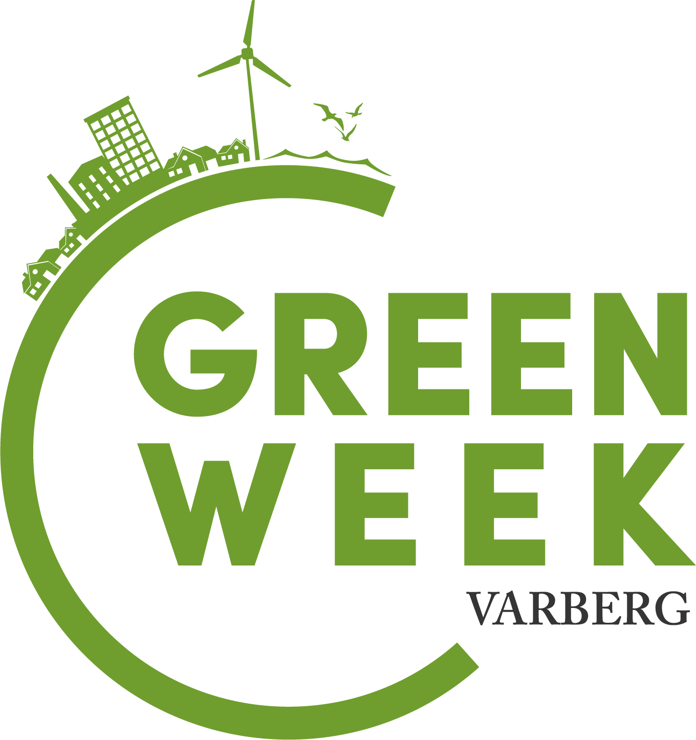 greenweek varberg cityscape green