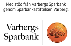 Med stöd från Varbergs Sparbank genom Sparbanksstiftelsen Varberg.