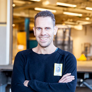Niklas Frejd, Logistikchef, Gekås Ullared